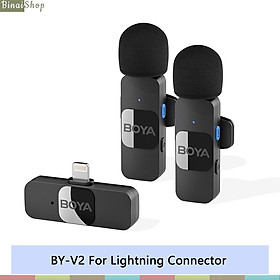 Mua Boya BY-V1 / BY-V2 / BY-V10 / BY-V20 - Micro Cài Áo Không Dây 2.4GHz Cho Live Stream  Vlogging  Quay Tik Tok  Youtube- Hàng Chính hãng