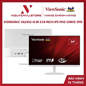 Mua Màn hình Gaming Viewsonic VA2432-H-W 23.8 Inch (FHD/IPS/100Hz/1ms/AMD FreeSync) - Hàng chính hãng