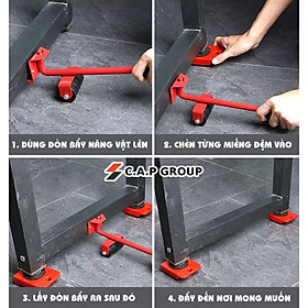 Dụng cụ nâng và di chuyển đồ đạc vật nặng thông minh tải trọng 125 Kg