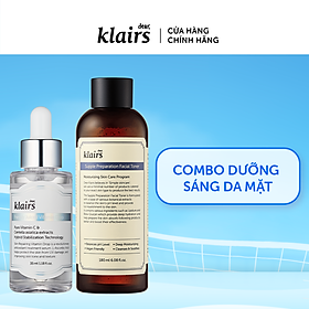 Combo Dear, Klairs Nước hoa hồng Supple Preparation Facial Toner