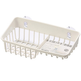 Giá nhựa cao cấp đựng đồ đa năng Inomata (màu trắng) - Hàng Nội Địa Nhật