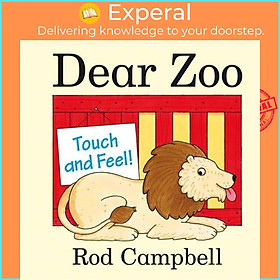 Sách - Dear Zoo Touch and Feel Book by Rod Campbell (UK edition, boardbook)