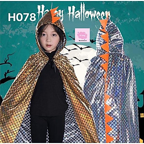 Đồ hóa trang halloween - áo choàng khủng long lấp lánh