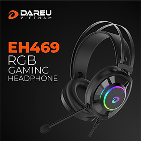 Mua Tai Nghe Gaming Dareu EH469 Black (Âm Thanh 7.1) - Hàng Chính Hãng