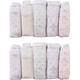 Combo 10 quần lót giấy sạch sẽ, tiện dụng