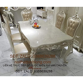 Mua bộ bàn ghế ăn tân cổ điển nhập khẩu