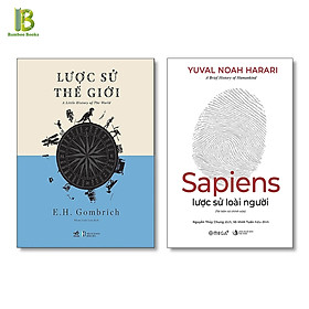 Combo 2 Tác Phẩm Lịch Sử Lược Sử Thế Giới + Sapiens - Lược Sử Loài Người