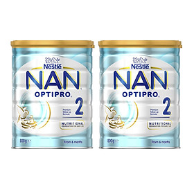 2 LON SỮA NAN OPTIPRO SỐ 2 (800G) - Từ 6 đến 12 tháng tuổi