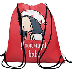 Túi rút Cô bé goodnight baby - BDCP105