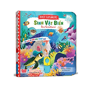 Sách Chuyển Động - First Explorers - Sea Creatures - Sinh Vật Biển - DTI