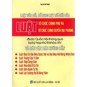 [Download Sách] LUẬT SỬA ĐỔI, BỔ SUNG MỘT SỐ ĐIỀU CỦA LUẬT TỔ CHỨC CHÍNH PHỦ VÀ LUẬT TỔ CHỨC CHÍNH QUYỀN ĐỊA PHƯƠNG ĐƯỢC QUỐC HỘI THONG QUA TẠI KỲ HỌP THỨ 8 KHÓA XIV VÀ CÁC VĂN BẢN HƯỚNG DẪN