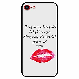 Ốp lưng in cho Iphone 7/ 8  Mẫu Trong Đầu Có Não