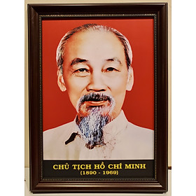 ẢNH CHÂN DUNG  - CHỦ TỊCH HỒ CHÍ MINH KÍNH YÊU