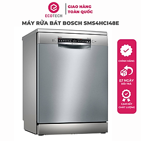 Máy Rửa Chén Độc Lập Bosch HMH.SMS4HCI48E (Series 4) - 14 Bộ - 6 Chương Trình Rửa - Hàng Chính Hãng