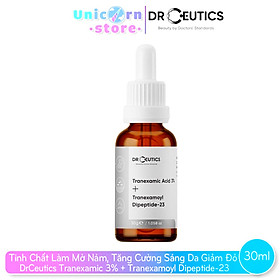 Tinh chất làm mờ nám sáng da giảm đỏ drceutics tranexamic 3%