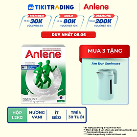 Sữa Bột Anlene Hương Vanilla (Hộp Giấy 1,2kg)