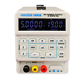 Vinasemi 3005D Máy Cấp Nguồn DC 30V 5A Hàng Chính Hãng