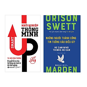 Combo Khởi Nghiệp Thông Minh Smart Up + Những Người Thành Công Tin Tưởng Vào Điều Gì