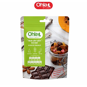 Trái Cây sấy & Hạt Choco Frunut Ohla - Túi 100 gram