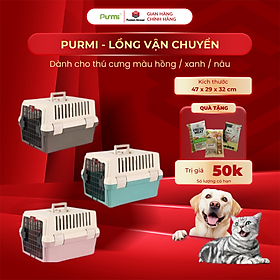 Lồng vận chuyển thú cưng Purmi nhiều màu