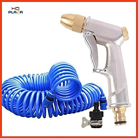 Bộ dây và vòI xịt tăng áp lực nươc 300 loại 10m 206701 kèm cút nối vòi nước