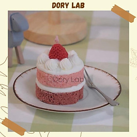 Mua Nến Thơm Bánh Kem Dâu Tây Không Khói  Quà Tặng Ý Nghĩa - Dory Lab