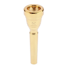 Gold Plated Trumpet Mouthpiece (5C) Size Premium