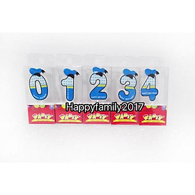 Đèn Cầy Số trang trí hình Bé Vịt 3D