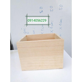 Mua Hộp gỗ thông tự nhiên kt 20cm*15cm*15cm