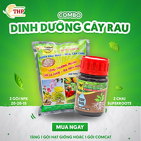 [MUA 1 TẶNG 1] COMBO DINH DƯỠNG CÂY RAU | CHUYÊN RAU MÀU | COMBO CHĂM SÓC CÂY