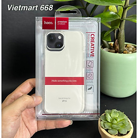 Ốp Lưng Trong Suốt Hoco Dành Cho iPhone - Hàng Chính Hãng - iPhone 15
