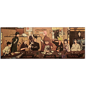 [K064] Tranh poster phong cách hoạt hình anime Nhật Bản Naruto dùng trang trí nội thất