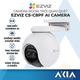 Mua Camera ngoài trời ezviz C8PF  kết nối wifi  xoay 360 độ  2 ống kính AI  zoom 8x  chế độ 2 màn hình  chống nước ip66