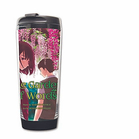 Bình đựng nước nhựa IN HÌNH Kotonoha No Niwa - Khu Vườn Ngôn Từ anime