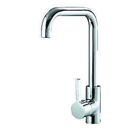 Vòi rửa bát nóng lạnh đồng mạ chrome cắm chậu cần cứng BVN 806 ( gồm 1 đôi dây cấp inox 304)