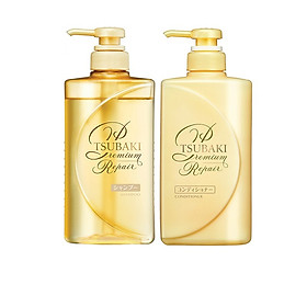 Bộ Đôi TSUBAKI Phục Hồi Ngăn Rụng Tóc (490ml/chai)