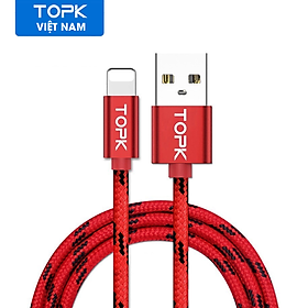 Mua  HÀNG CHÍNH HÃNG  Cáp sạc nhanh TOPK AN09 USB-MICRO 2.4A- Đồng Bộ Dữ Liệu Cho Samsung Huawei Xiaomi LG Android Micro USB - Phân phối bởi TOPK VIỆT NAM