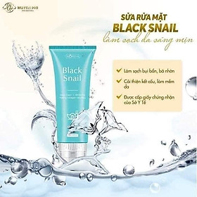 [Hàng cao cấp] - Sữa rửa mặt Tinh Chất Ốc Sên Đen Hàn Quốc Black-Snail