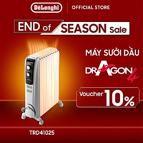 Mua  Hàng chính hãng  Máy sưởi dầu DeLonghi Dragon 4 TRD41025