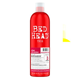 Bộ Dầu Gội và Xả Phục Hồi Tóc Tigi Bed Head Urban Antidotes Resurrection 750ml - Chính hãng