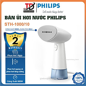 Mua Bàn Ủi Hơi Nước Cầm Tay Philips STH1000/10  Công Suất 980W  Thiết Kế Nhỏ Gọn  Hàng Chính Hãng