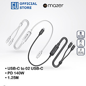Mua Dây Cáp Sạc Ra 2 Đầu USB-C MAZER InfiniteLink Scorpion PD 140W Dài 1.25m Chất Liệu Nylon Bện Bền Chắc Cao Cấp Hàng Chính Hãng
