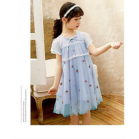 ĐẦM CÔNG CHÚA CHO BÉ GÁI TỪ 12-18KG  HÀNG QUẢNG CHÂU CAO CẤP