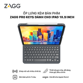 Ốp lưng kèm bàn phím ZAGG Pro Keys iPad 10.9 inch - 103407271