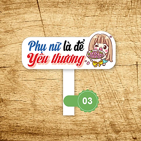 Mua Hashtag chào mừng ngày 8/3 và 20/10 - MS 03
