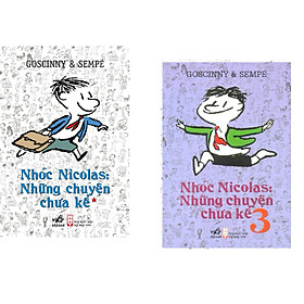 Combo 2 cuốn sách: Nhóc Nicolas: Những chuyện chưa kể Tập 1   + Nhóc Nicolas: Những chuyện chưa kể Tập 3