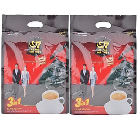 Combo 2 gói cafe sữa G7 3in1 Trung Nguyên ( 800g / gói )