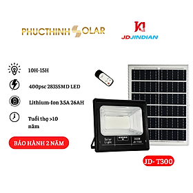 Đèn Pha Năng Lượng Mặt Trời 300W Jindian JD