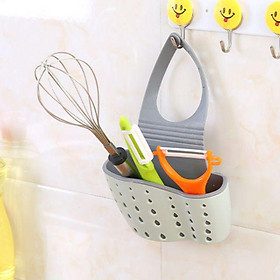 Mua Giỏ nhựa 2 lớp đựng đồ rửa chén dụng cụ nhà tắm treo vòi nước