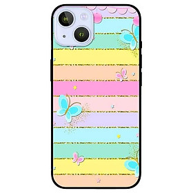 Ốp lưng dành cho Iphone 13 Mini - Iphone 13 - Iphone 13 Pro -  Iphone 13 Pro Max - Bướm Cầu Vồng